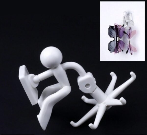 360° Rotating 6-Claw Hook – Kitchen & Bathroom Organizer (1 Pc | White)